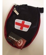 BRAND NEW ASBRI FLAME ENGLAND CRESTED GOLF POUCH BAG FOR VALUABLES - $320.77 MXN