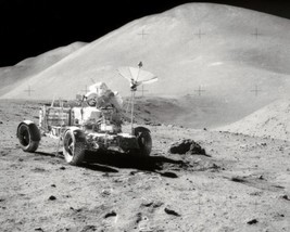 Astronaut Dave Scott with the Lunar Rover on the Moon during Apollo 15 Photo - £7.06 GBP