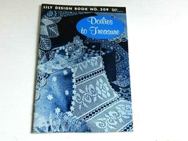 Doilies to Treasure  pattern book #209 Lily Design Book 35 pages - £7.70 GBP