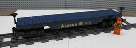 Custom Train Alaska Flat Car -Please Read Item Description- - £81.93 GBP