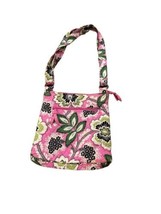 VERA BRADLEY Womens PRISCILLA PINK CROSSBODY BAG Washable Quilted Fabric... - £13.64 GBP
