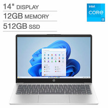 HP 14&quot; Laptop - 13th Gen Intel Core i3-1315U - 1080p - Windows 11 - £385.83 GBP
