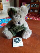 Boyds Bears Lillian K. Bearsley #91743 1998 10” Plush W/Gr Rompers - $72.37 MXN