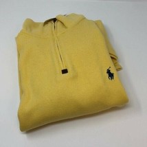 Polo Ralph Lauren Men&#39;s Half Zip Cotton Sweater Size XXL - $82.24