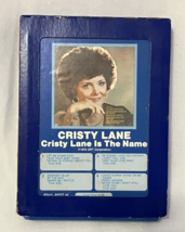 Christy Lane Cristy Lane Is The Name 8-Track Tape Country Gospel Christian 1978 - £6.97 GBP