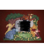 Disney Simply Pooh 3D Resin Picture Photo Frame - Winnie the Pooh &amp; Friends - £11.79 GBP