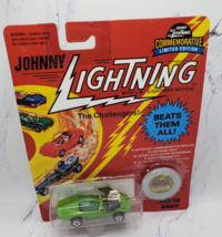 Johnny Lightning Challengers Vicious Vette Green Redline Commemorative 1993 - £4.66 GBP