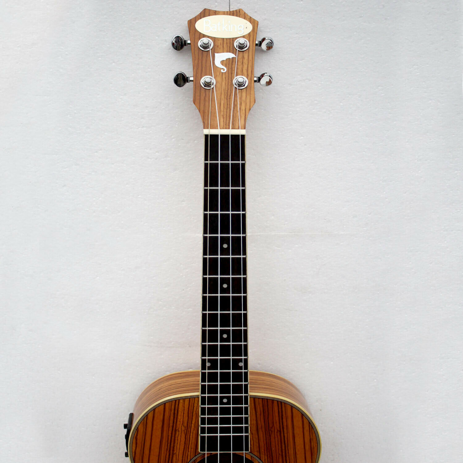 30 Inch Satin Zebrawood Acoustic Electric Ukulele With Truss Rod with EQ Item image 6
