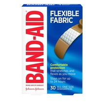 Band-Aid Brand Flexible Fabric Adhesive Bandages for Wound Care and First Aid, A - £13.58 GBP