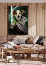 Star Wars Yoda Pet Portrait - Custom Pet Portrait - Custom Yoda Portrait for Pet - £2.39 GBP