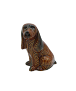 Dog Spaniel Hound Ceramic Pottery Figurine Brazil By MCS Mid-Century Mod... - £19.73 GBP