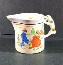 Vintage Jack And Jill Creamer With Dog Handle Lusterware Imperial Flower Japan - £11.07 GBP