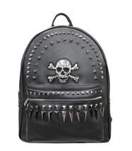Texas West Western Collection Texas West Metal Skull Concealed Carry Backpack Wo - £38.88 GBP