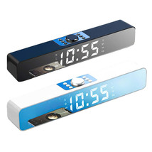 LED TV Sound Bar Alarm Clock Home Theater Portable Column Wireless Bluetooth Spe - £29.54 GBP