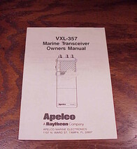 Apelco VXL-357 Marine Transceiver Owner&#39;s Manual - $7.95