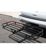 Hitch Mount Compact Cargo Carrier - 52&quot; x 18&quot; - 350 lb.  Luggage Hitch C... - $93.49