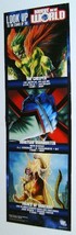 Dcu Poster:Shazam Captain MARVEL/CREEPER/MARTIAN Manhunter - £31.97 GBP