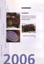 2006 Hummer H3 sales training DVD brochure 06 HumVee Jeep Grand Cherokee - $8.00