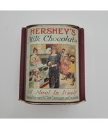 Vintage Hershey&#39;s Milk Chocolate A Meal In Itself BristolWare Tin Hinged... - $225.99 MXN