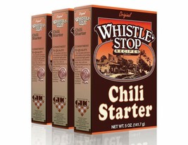 Whistle Stop Cafe Recipes Chili Starter Mix, 3-Pack 5 oz. Boxes - £23.42 GBP