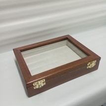 Casket Jewelry Container for Small Items Jewelry, Fossils, Orol - $75.45