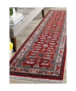 2 ft. 6 in. x 10 ft. Hand Knotted Afghan Wool &amp; Silk Kazak Runner Rug, R... - $275.01