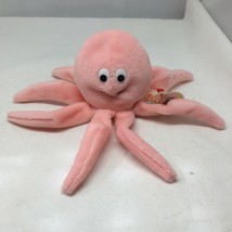 Ty Beanie Baby Inky Octopus Plush Stuffed Animal Retired W Tag November 29 1994 - £16.23 GBP
