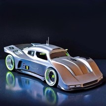 LM Bug Super Car Prototype 1/24 Scale Unassembled Plastic Model Build Kit - $56.10