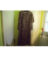 Sag Harbor Women Animal Print Tank Dress with Jacket Size 14W - €19,81 EUR