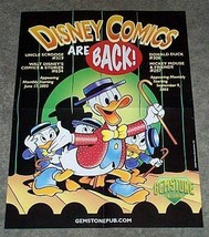 GEMSTONE/WALT Disney Donald Duck &amp; Nephews Comic Book Poster - £31.27 GBP