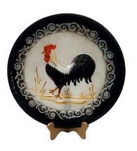 Large Rooster Decorative Charger Plate, Rustic Farmhouse Decor, Country Chic 16&quot; - £12.66 GBP