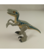 Imaginext Dinosaur Blue Velociraptor Raptor Dino From Jurassic Park Worl... - $6.75 CAD