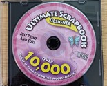 Ultimate Scrapbook Designer Just Cut and Print CD Rom Windows Jewel Case - £6.34 GBP