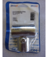 MARINE 316 Stainless Steel 90° Tee HINGED Connector Hand Rail 1&quot; - $22.77