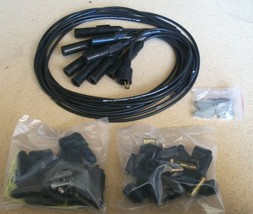 Accel 7540k Spark Plug Wires Wire Black 5MM Straight Boots 150 Ohms FERRO-SPIRAL - £19.77 GBP