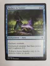 MTG Magic The Gathering Card Reduce in Stature Enchantment Aura Blue Dragons Of - $7.68