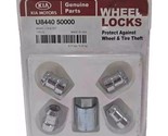 Kia Motors Wheel Lock Set U8440-50000 Good Used Genuine Parts New NIB - $19.75