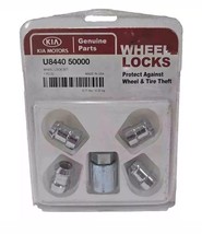 Kia Motors Wheel Lock Set U8440-50000 Good Used Genuine Parts New NIB - £15.60 GBP