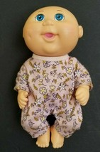 OAA Cabbage Patch Baby Doll Hard Body Blue Eyes Bald Preemie  - £16.50 GBP