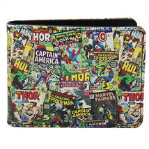 Marvel Classic Comics Slimfold Wallet Multi-Color - £19.85 GBP