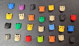 Lego Bionicle Krana Rubber Mask Lot Of 27 Vintage - £66.77 GBP