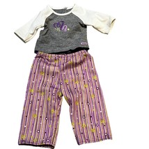 American Girl McKenna&#39;s Pajamas Set 2012 18&quot; Doll Clothing - £15.10 GBP