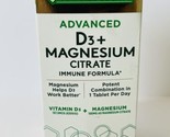 Nature&#39;s Bounty Advanced D3 + Magnesium Citrate 90 Tabs Exp. 09/2025 - $18.71
