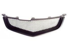Sport Mesh Grill Grille Fits JDM Acura TSX Honda Accord Euro R 04-05 2004-2005 - £120.39 GBP
