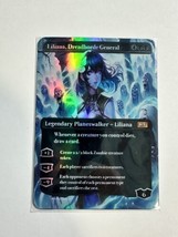 Liliana, Dreadhorde General - Anime - Foil Custom sticker on MTG bulk card. - £3.88 GBP