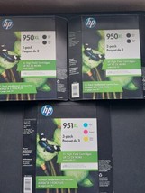 7-PACK HP GENUINE 950XL BLACK &amp; 951XL COLOR INK (RETAIL BOX) OFFICEJET P... - £138.88 GBP