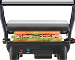 Chefman Electric Panini Press Grill and Gourmet Sandwich Maker (Open Box) - $21.59