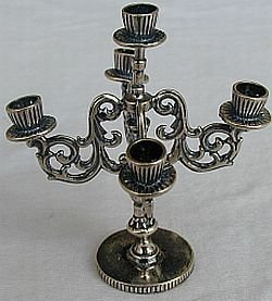 Candle stick silver miniature - $90.00