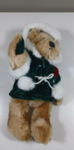 2002 10 inch jointed godiva christmas bear  - £7.91 GBP