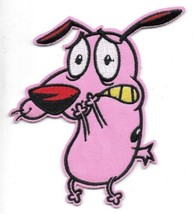 Courage the Cowardly Dog TV Series Frightened Look Embroidered Patch NEW... - £5.50 GBP